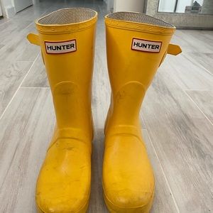 Hunter rain boots